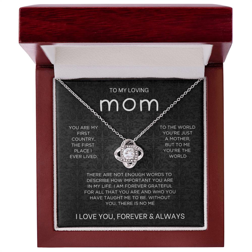 Forever & Always Necklace - Gift from Daughter To Mom, gift from daughter, gift for mom, mom and daughter, gift for mommy