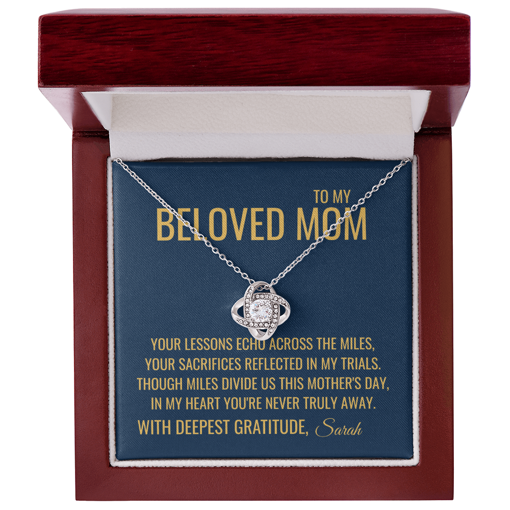 Your Lessons Necklace - Gift from Daughter To Mom, gift from daughter, gift for mom, mom and daughter, gift for mommy