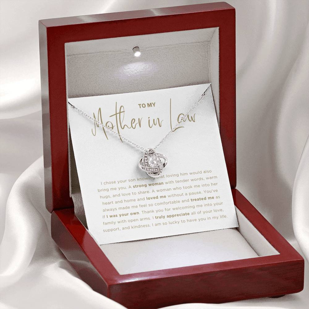 Strong Women Necklace - Gift from Wife to my Mom, gift from daughter in law, gift for Mother in Law