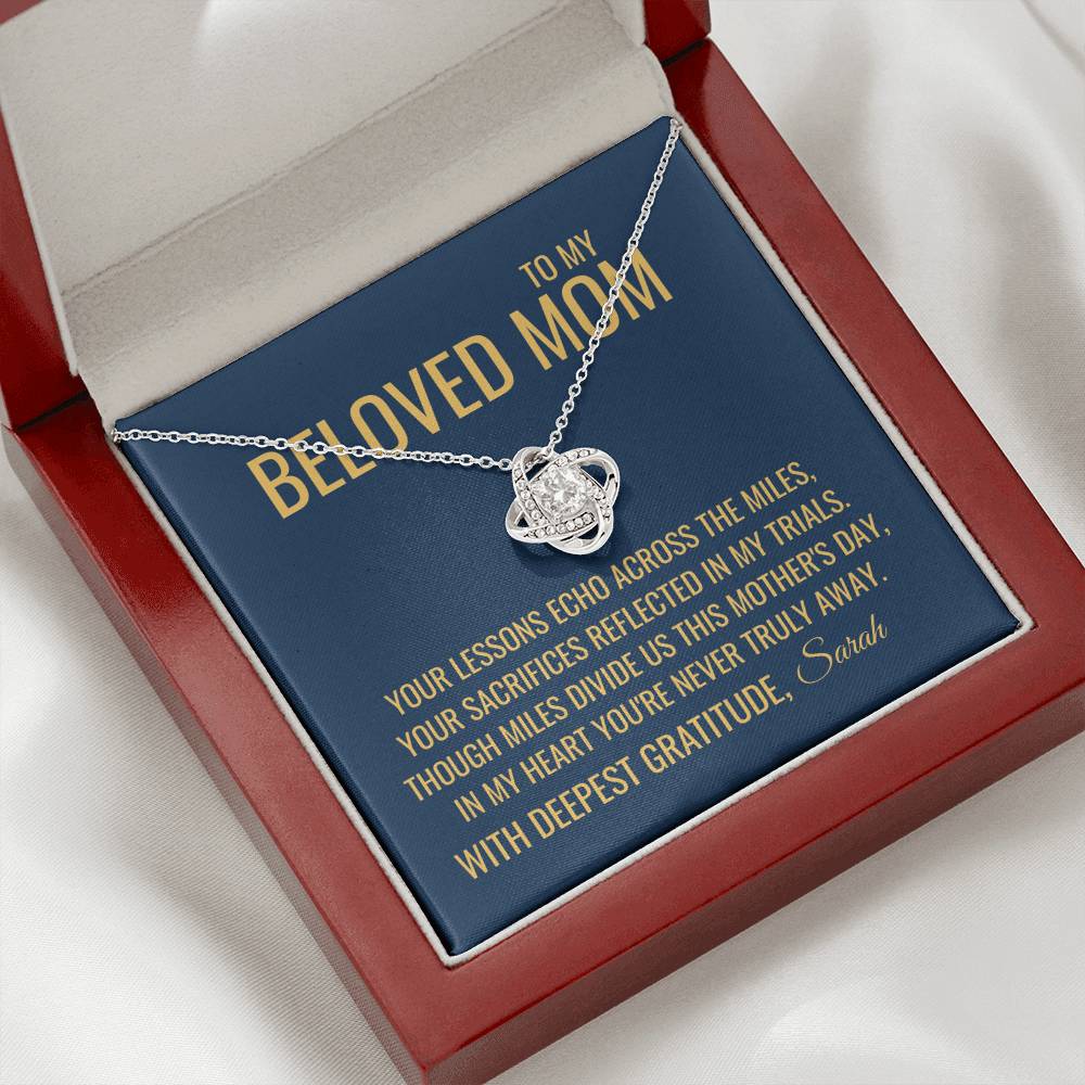 Your Lessons Necklace - Gift from Daughter To Mom, gift from daughter, gift for mom, mom and daughter, gift for mommy