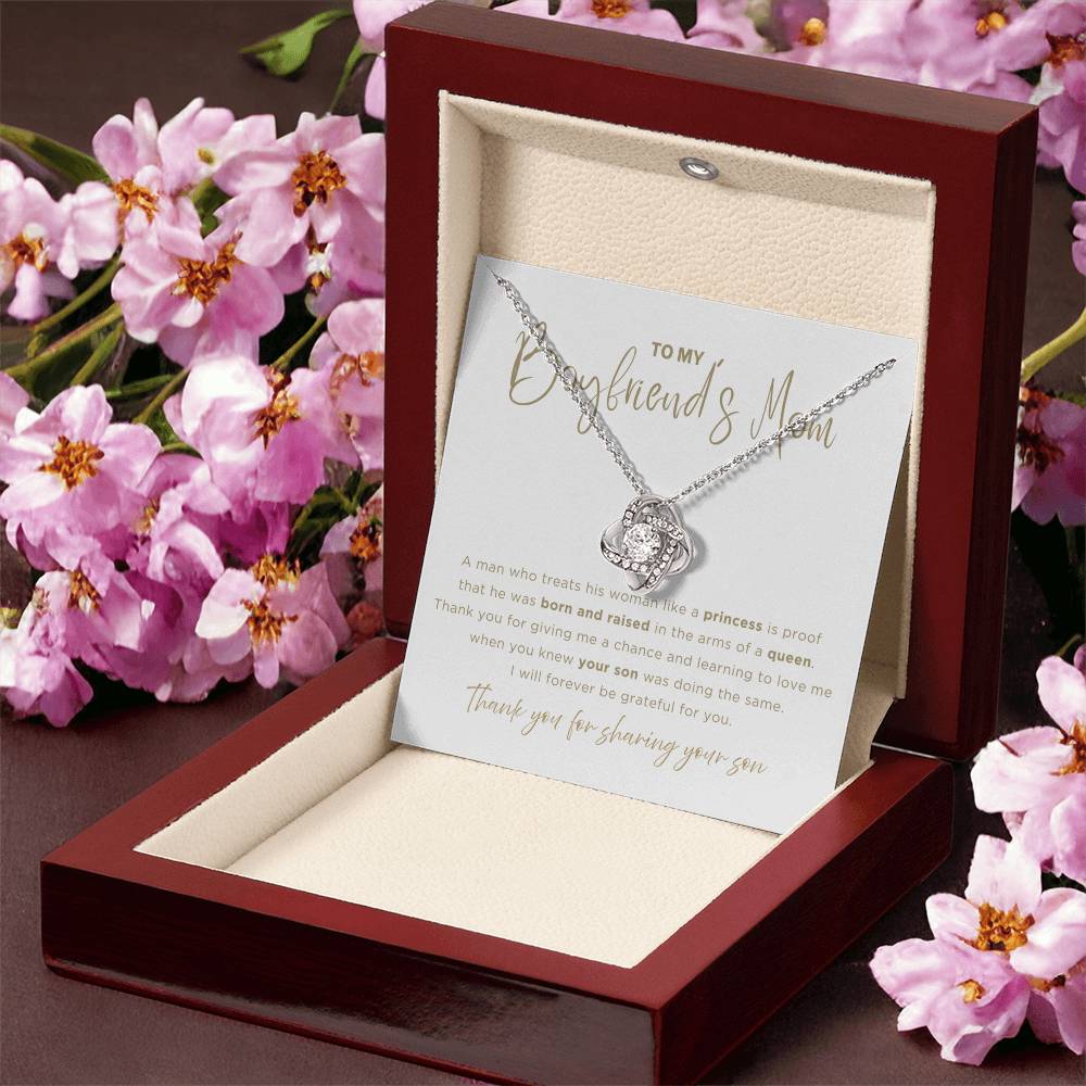 Arms Of A Queen Necklace - Gift from Girlfriend To Boyfriend's Mom, gift from girlfriend, gift for Boyfriend's Mom