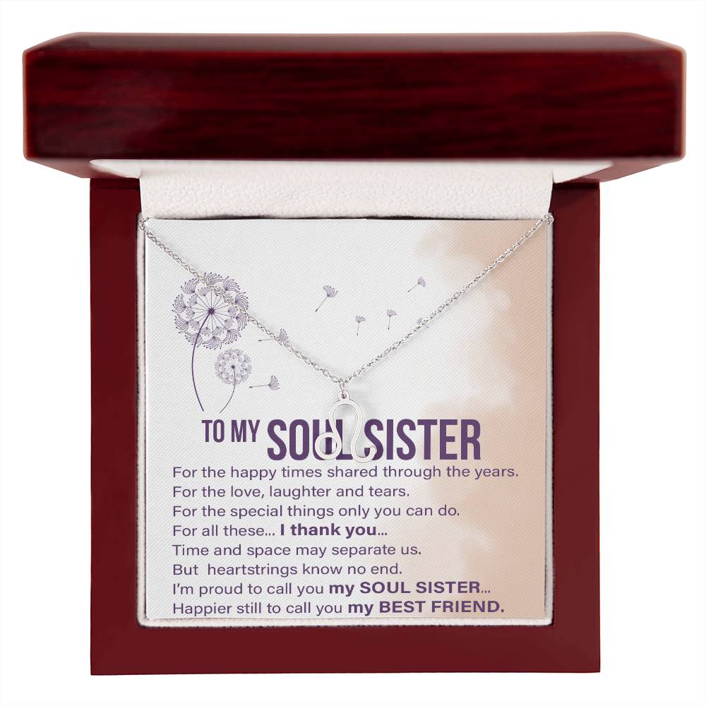 Soul Sisters - Zodiac Name Necklace