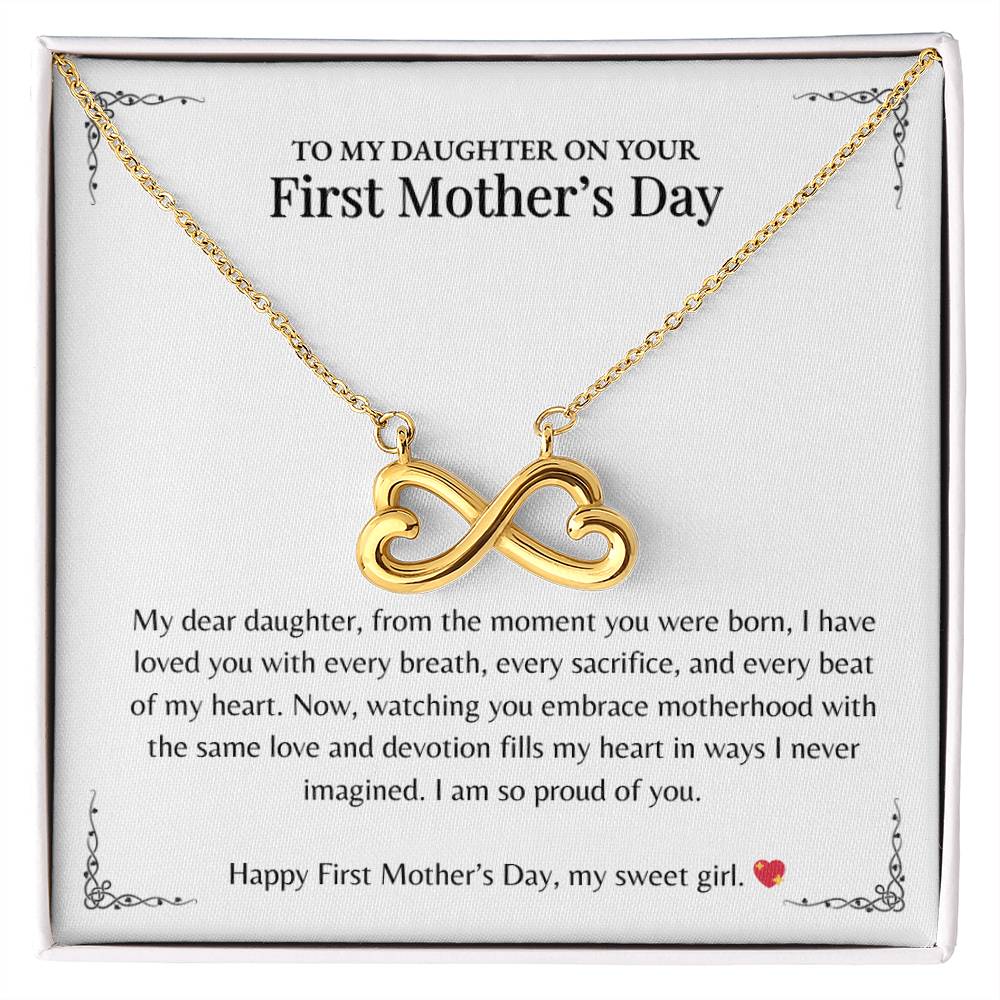 My Dear daughter - Endless Love Necklace