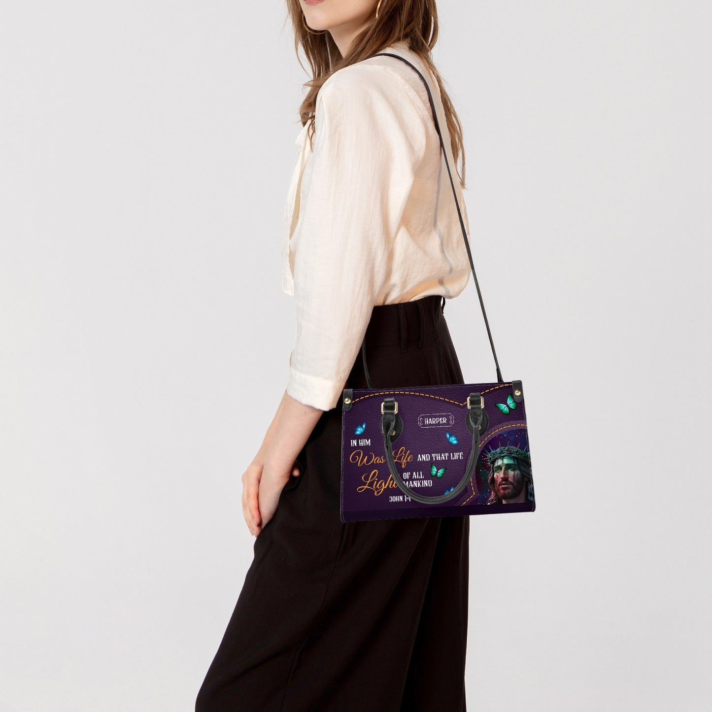 Light of All Mankind - Women's Bespoke Bag - Long Strap