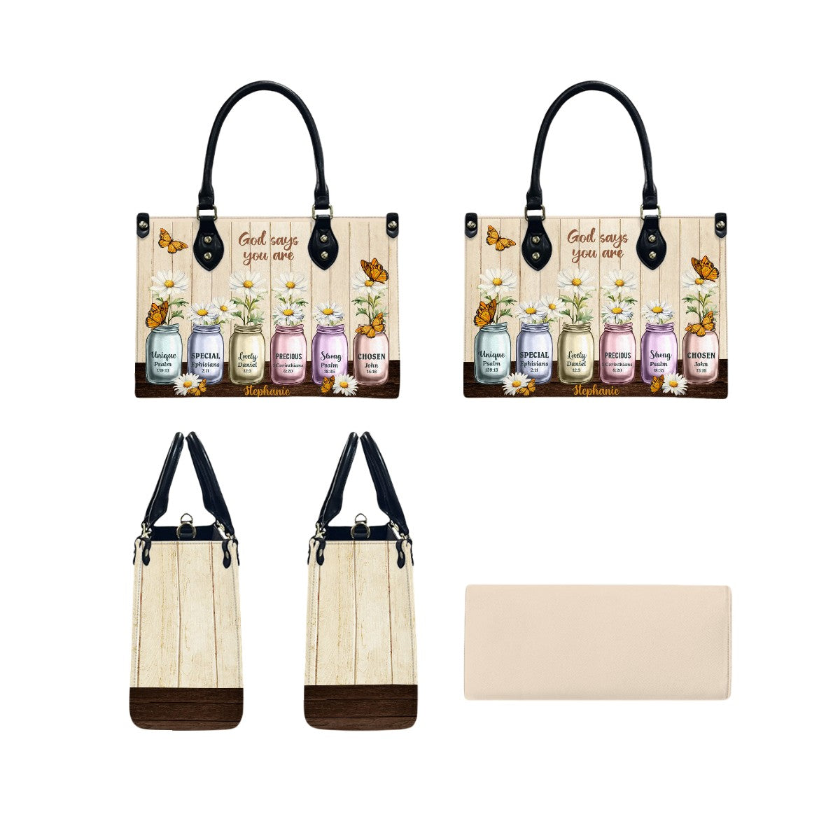 God Says You Are Unique - HandBag for Women
