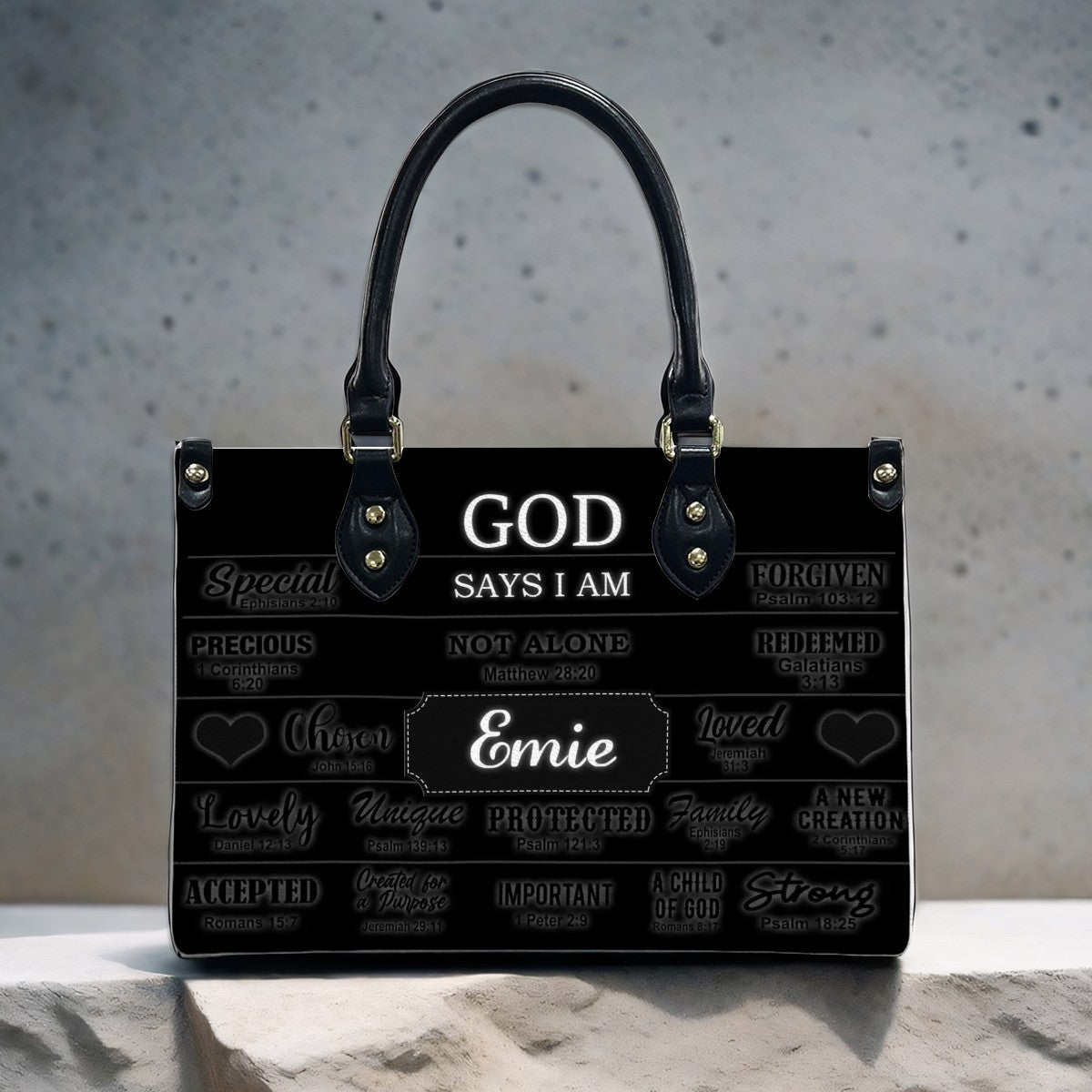 GOD Says I Am - HandBag for Women