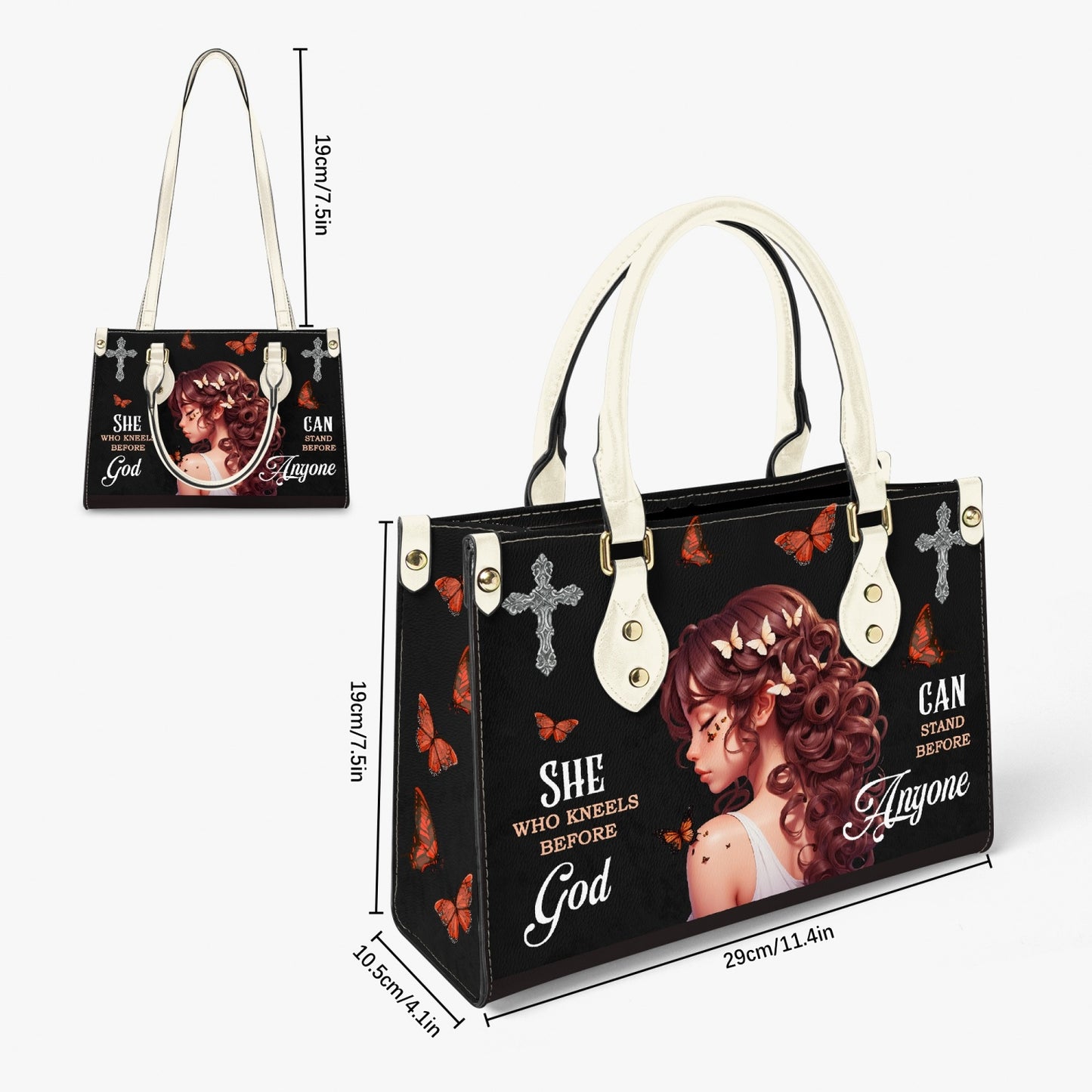 Kneels Before God - Women's Bespoke Bag - Long Strap