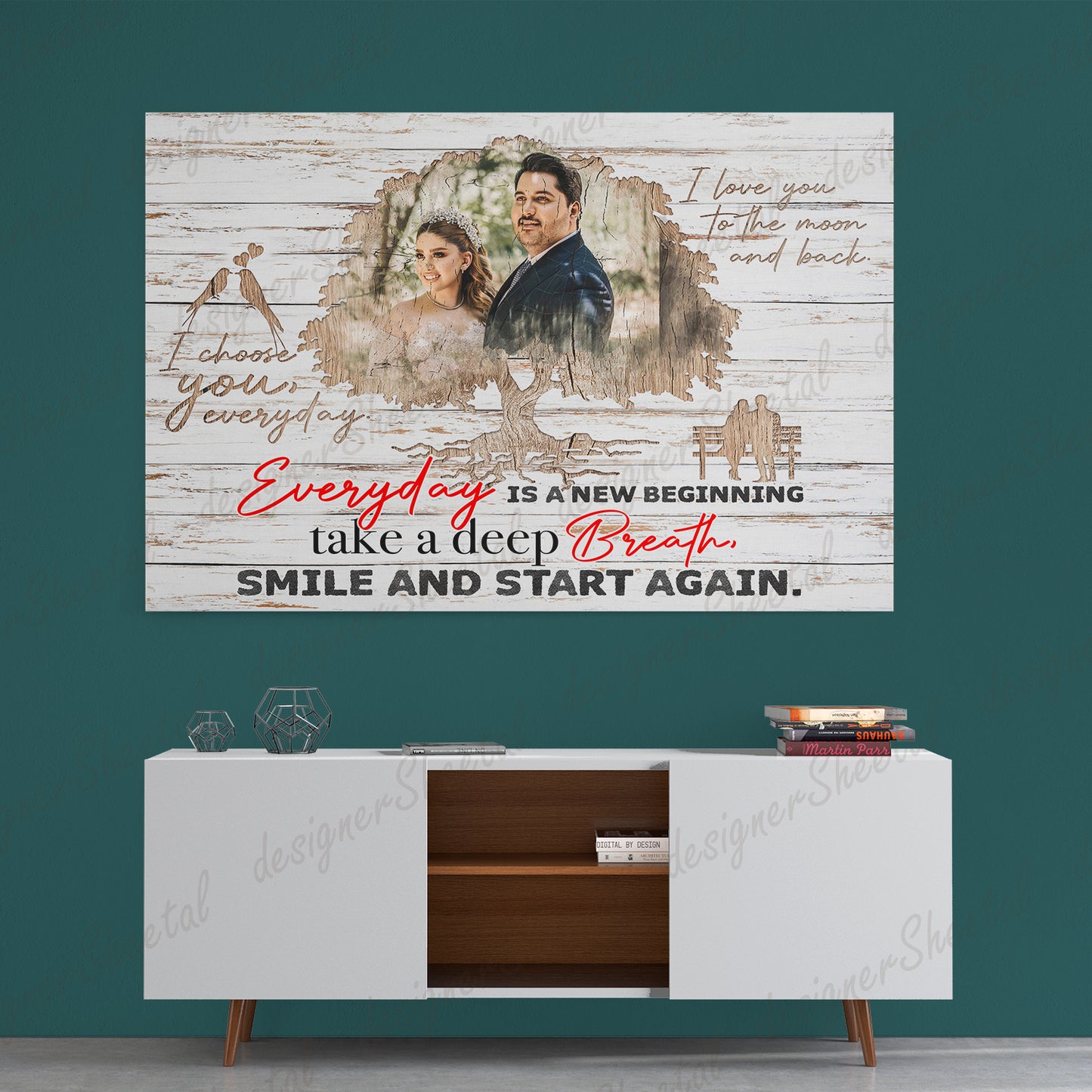 Everyday Is A New Beginning Canvas Print | Personalized Framed Canvas Art (NO PREVIEW) - Touch Of Divine