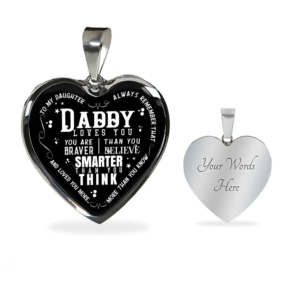 Daddy Loves You! Necklace - Touch Of Divine