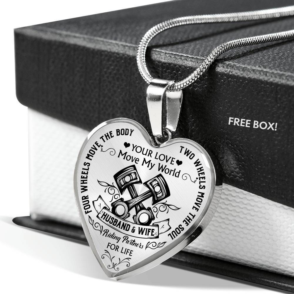 Two Wheels Move The Soul Biker Necklace - Touch Of Divine