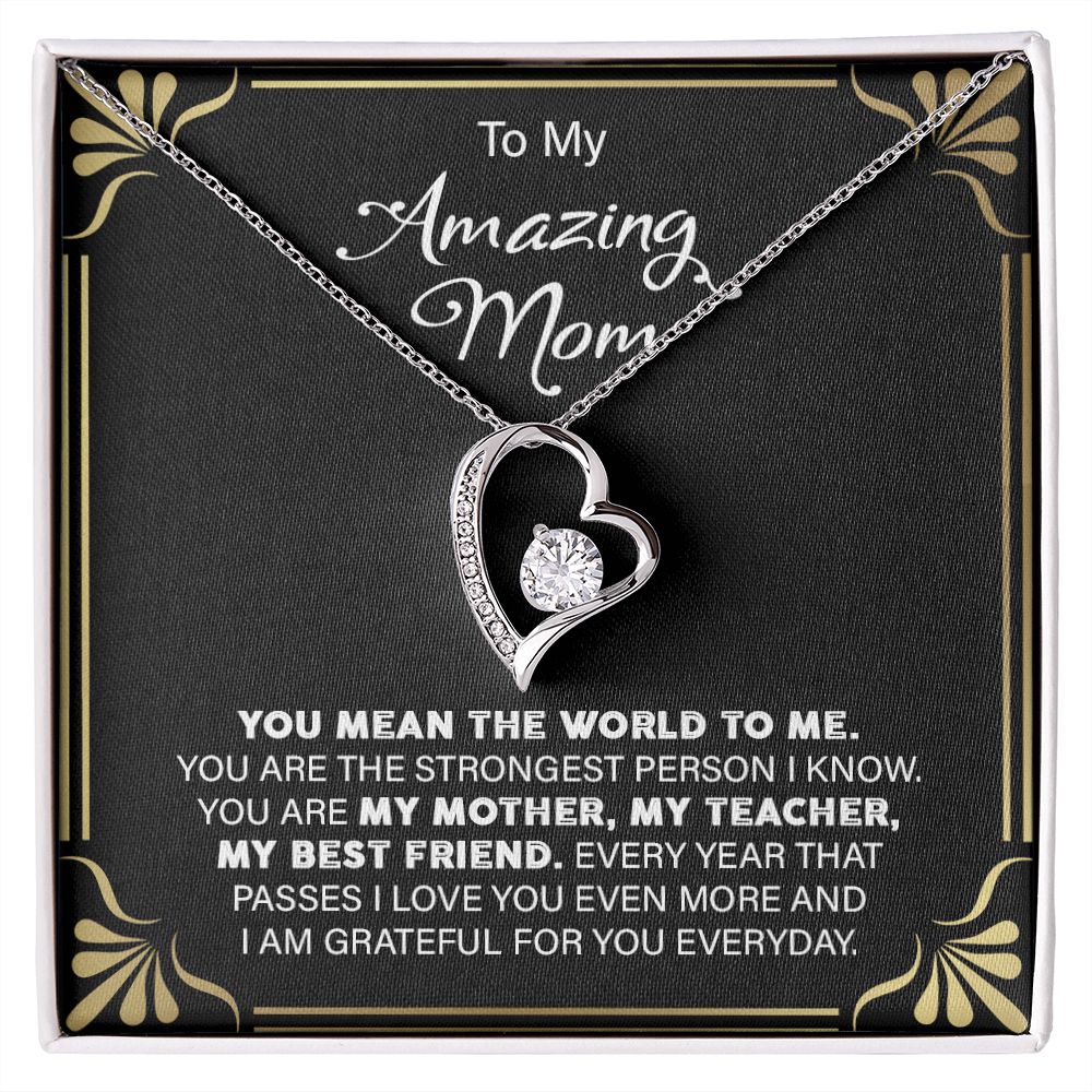Amazing Mom - Forever Love Necklace - Touch Of Divine