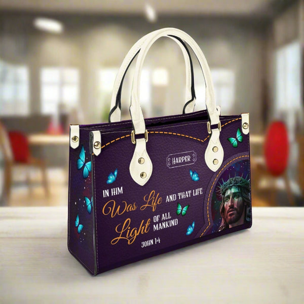 Light of All Mankind - Women's Bespoke Bag - Long Strap