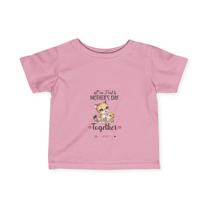 Our First Mother's Day  Toddler T-shirt- Cute Animal Design