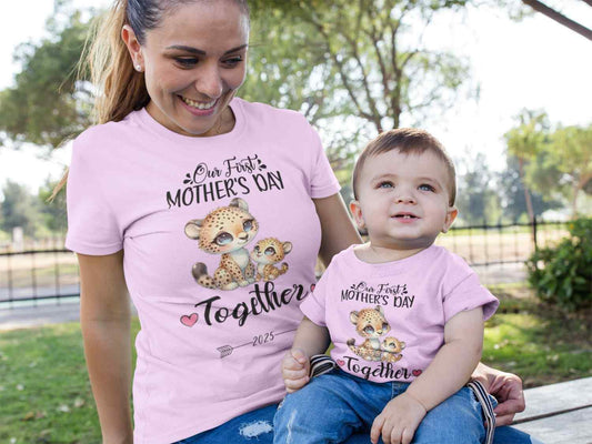 Bundle Mom & Toddler T-shirts - Cheetah [New Arrival]