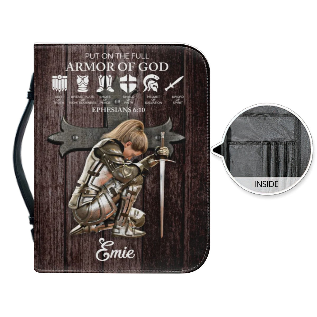 Armor Of God - The Names Of God - Personalized Bible Cover