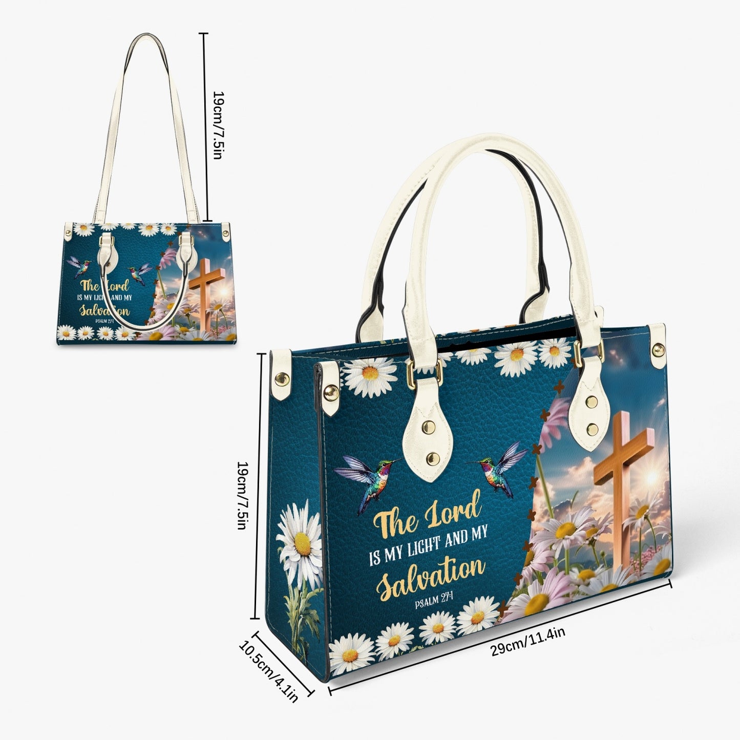 The Lord is My Light - Women's Bespoke Bag - Long Strap