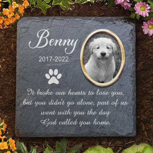 Cemetery Decorations for Grave, Pet Loss Gifts, Dog Memorial Gifts for Loss of Dog, Dog Memorial Stone, Pet Memorial Gifts, Pet Memorial Stones, Cat Memorial Gifts, Gifts for Cat Lovers