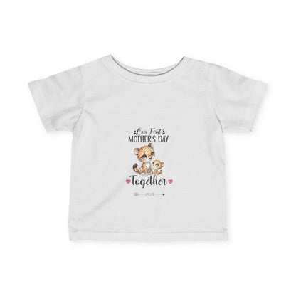 Our First Mother's Day  Toddler T-shirt- Cute Animal Design