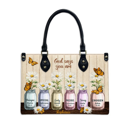 God Says You Are Unique - HandBag for Women