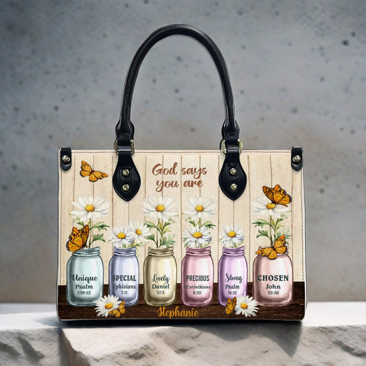 God Says You Are Unique - HandBag for Women