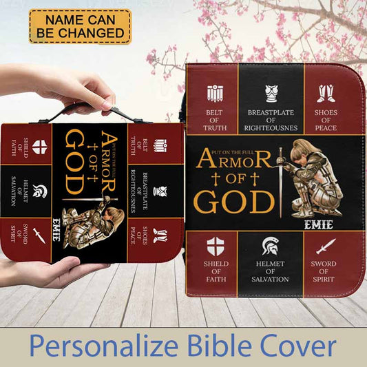 Armor Of God - Personalized Bible Cover