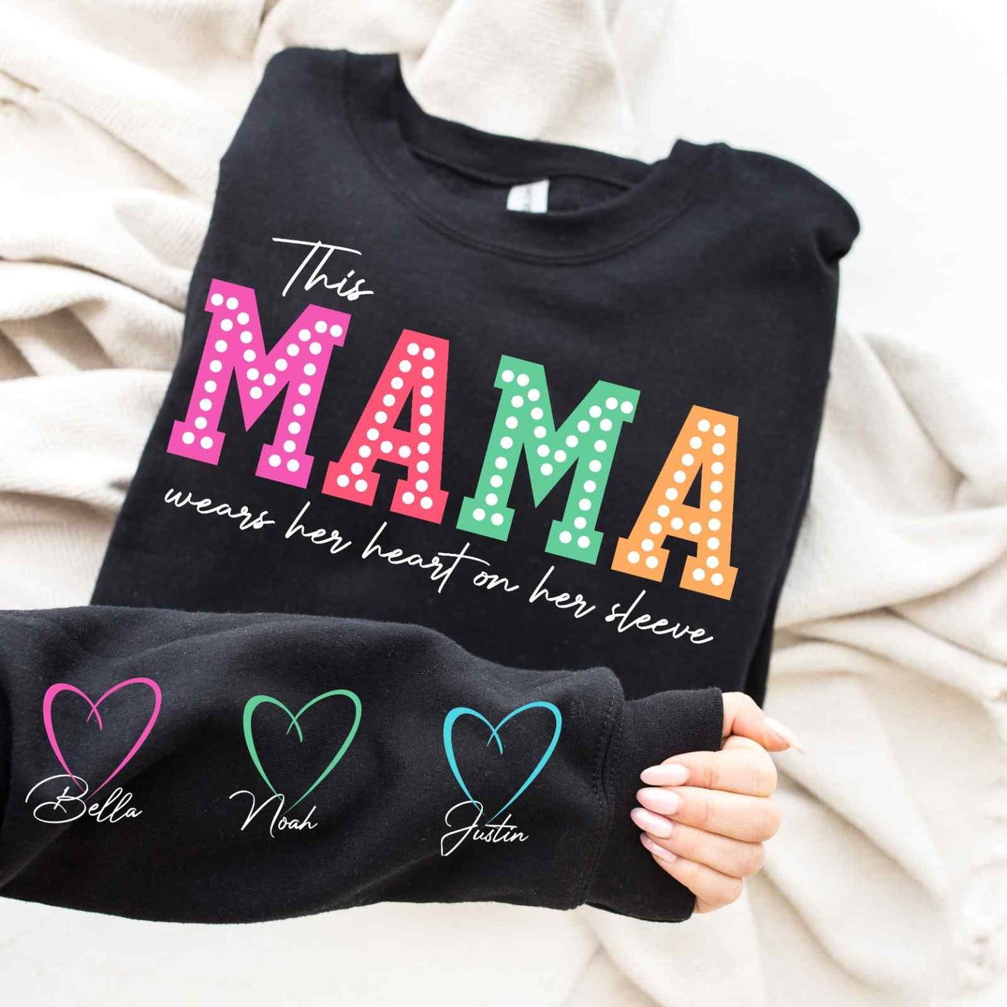 This MAMA wear her Hearts - [New Arrival]