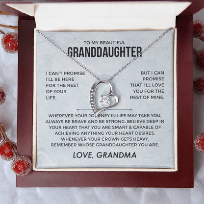 I Can't Promise - Grandma - Forever Love Necklace