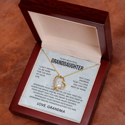 I Can't Promise - Grandma - Forever Love Necklace