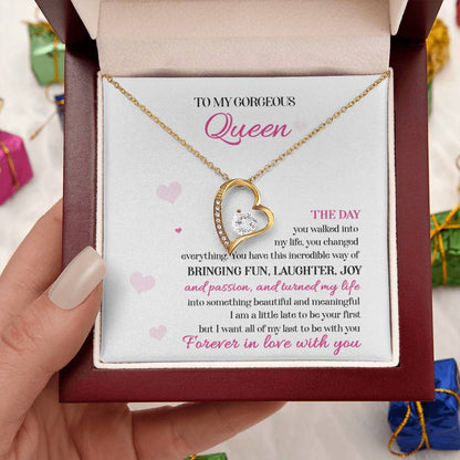 Fun Laughter Joy - Forever Love Necklace