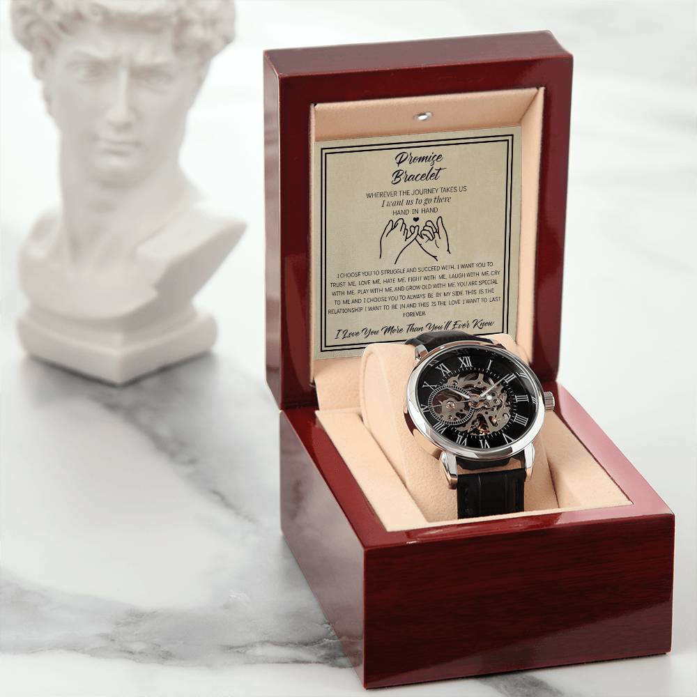 Promise - Men's Openwork Watch