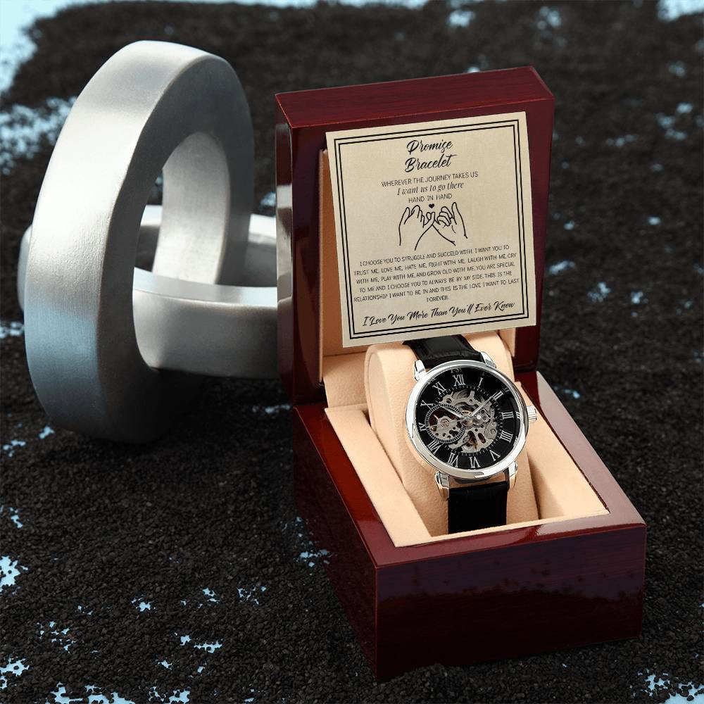 Promise - Men's Openwork Watch