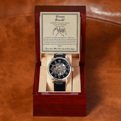 Promise - Men's Openwork Watch