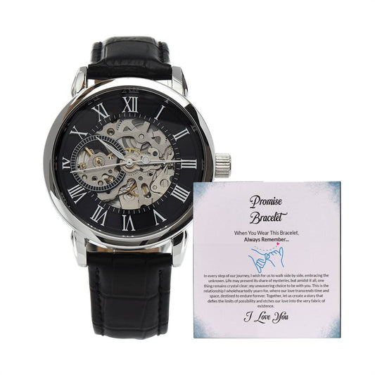 Alway Remember Men's Openwork Watch