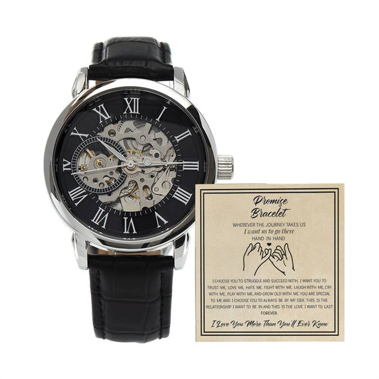 Promise - Men's Openwork Watch