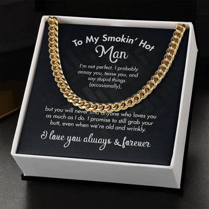 I'm Not Perfect - Cuban Link Chain