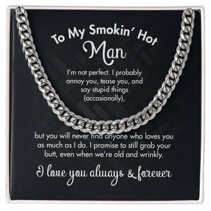 I'm Not Perfect - Cuban Link Chain
