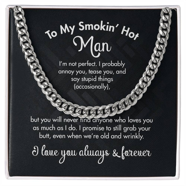 I'm Not Perfect - Cuban Link Chain