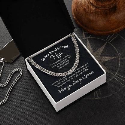 I'm Not Perfect - Cuban Link Chain