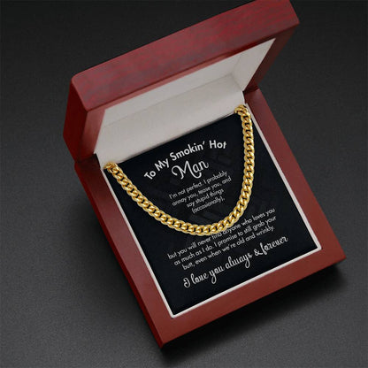 I'm Not Perfect - Cuban Link Chain