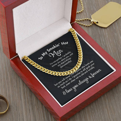 I'm Not Perfect - Cuban Link Chain