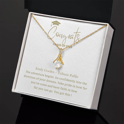Adventure Begins - Mother Daughter Gift, Daughter Graduation Gift, High School, College Graduate