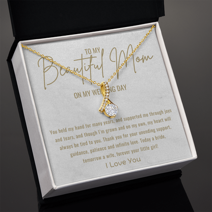 On My Wedding Day - Mother daughter wedding gift. daughter  gift to mom on her wedding.