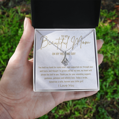 On My Wedding Day - Mother daughter wedding gift. daughter  gift to mom on her wedding.