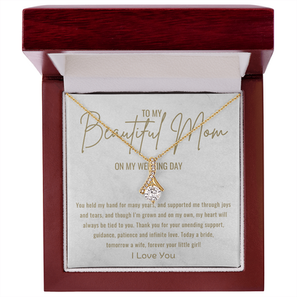 On My Wedding Day - Mother daughter wedding gift. daughter  gift to mom on her wedding.