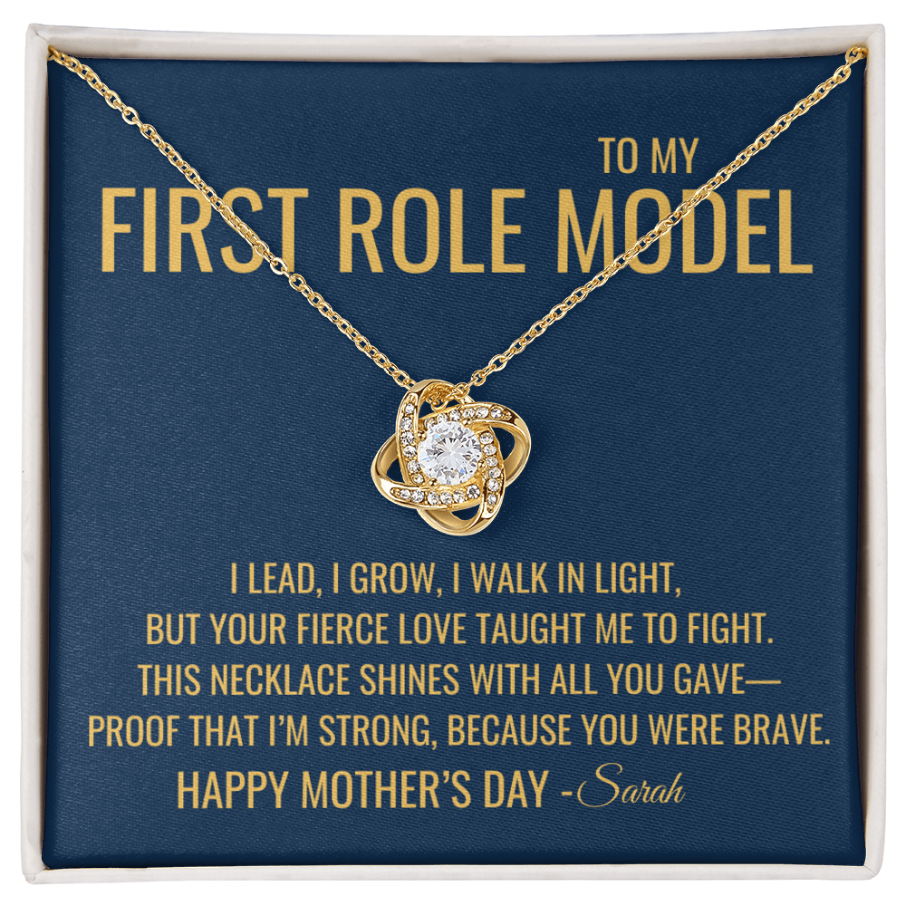 I Lead I Grow Necklace - Gift from Daughter To Mom, Mothers day Gift, Mom and Daughter, Gift for Mom, Gift for Mommy, Christmas Gift