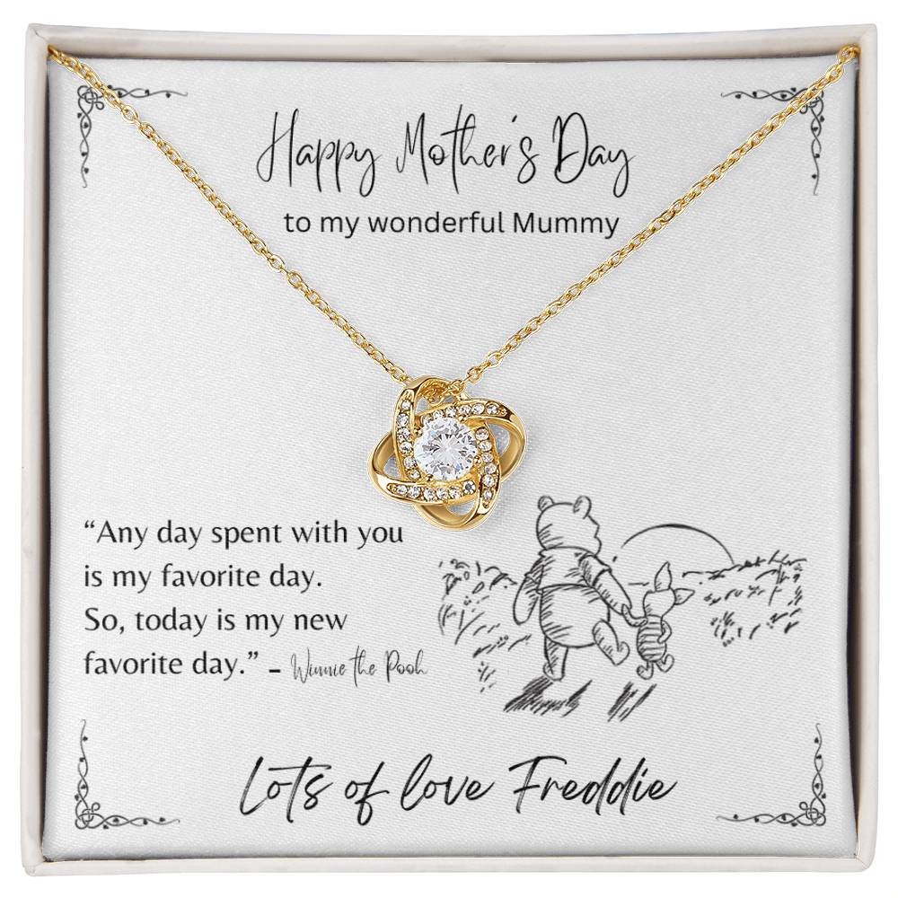 New Favorite Day- Love Knot Necklace