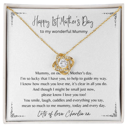 So Lucky - Love Knot Necklace