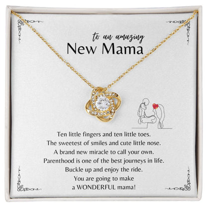 Ten Little Toes -  Love Knot Necklace