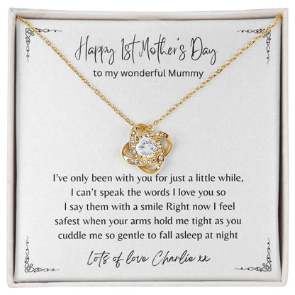 Little While - Love Knot Necklace