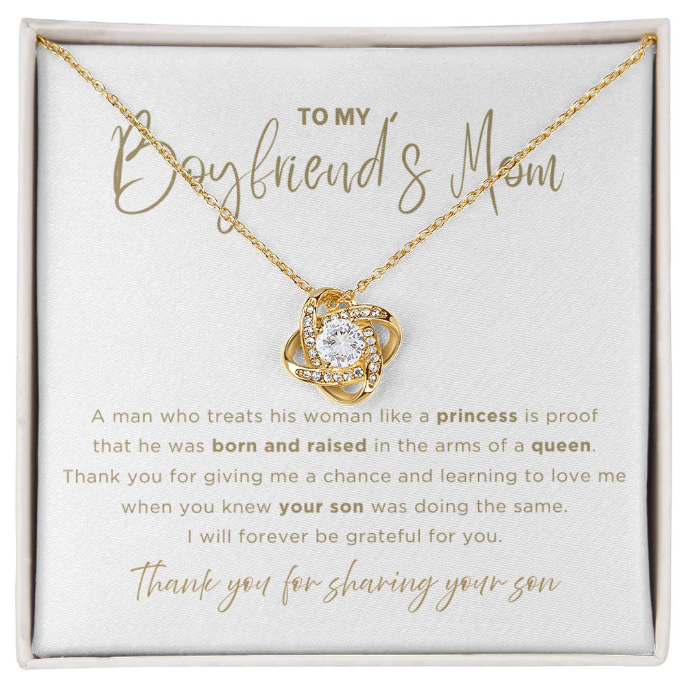 Arms Of A Queen Necklace - Gift from Girlfriend To Boyfriend's Mom, gift from girlfriend, gift for Boyfriend's Mom